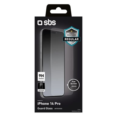 SBS TESCRGLIP1461P pantalla y protección trasera de teléfonos portátiles Protección de pantalla transparente Apple 1 pieza(s)