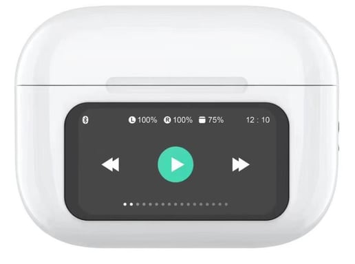 Celly SOUNDLEDWH auricular y casco Auriculares True Wireless Stereo (TWS) Dentro de oído Llamadas/Música USB Tipo C Bluetooth Blanco