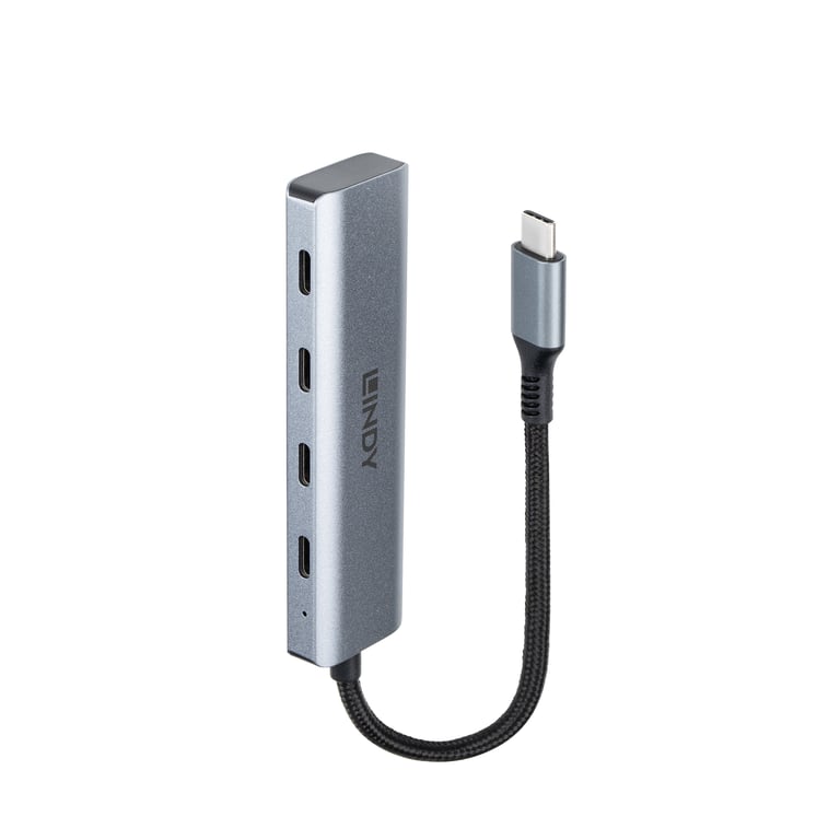 Lindy 43094 hub & concentrateur USB 3.2 Gen 2 3.1 Gen 2 Type C 10000 Mbit/ Neuf - vue 6