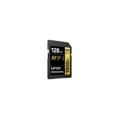 Lexar LSD1800128G-BNNNG mémoire flash 128 Go SDXC UHS-II Classe 10