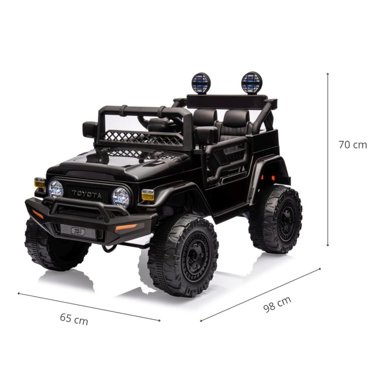 Véhicule Tout-Terrain Électrique Toyota FJ Cruiser – Batterie Rechargeable 12V - vue 5
