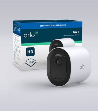 Arlo Go 2 Balle (forme) Caméra de sécurité IP Extérieure 1920 x 1080 pixels Plafond/mur