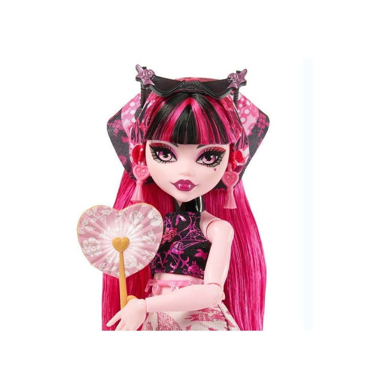 Coffret Monstrueux Secrets Draculaura Monster High JDR50 – 19 Surprises, Accessoires Inclus - vue 5