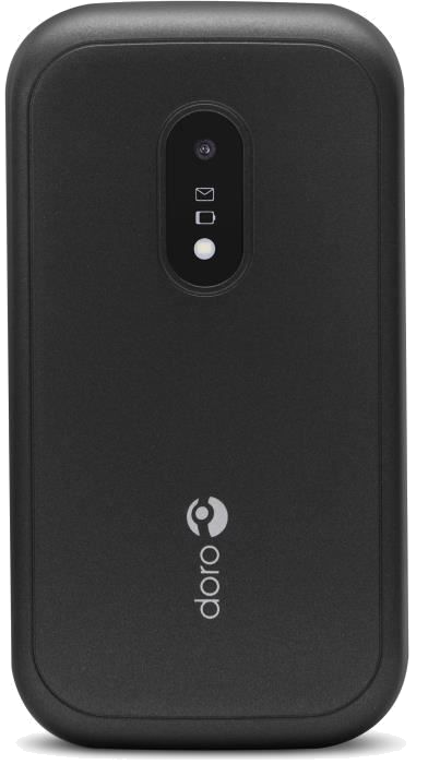 DORO 6040 - Téléphone mobile a clapet pour senior - Large afficheur - Touche d'assistance avec géolo