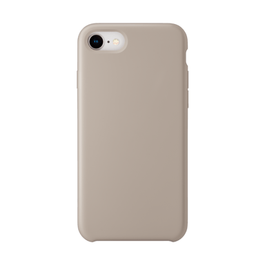 (Edizione speciale) Custodia morbida in silicone gel per Apple iPhone 7/8/SE 2020/SE 2022, grigio ghiaia