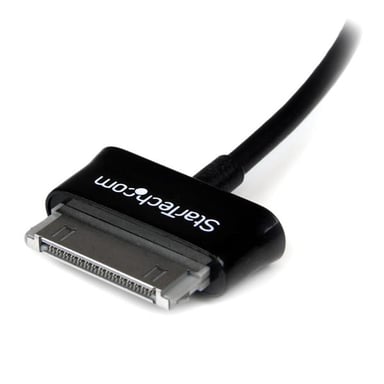 StarTech.com Cable Adaptador USB OTG para Samsung Galaxy Tab - Negro - USB A Hembra