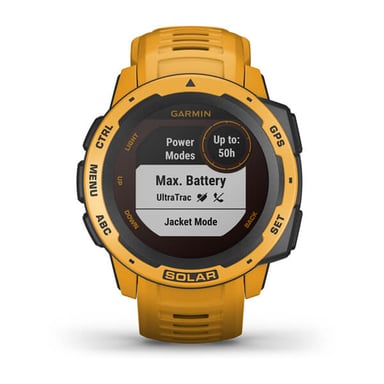 Reloj Instinct Solar conectado, motivo sol