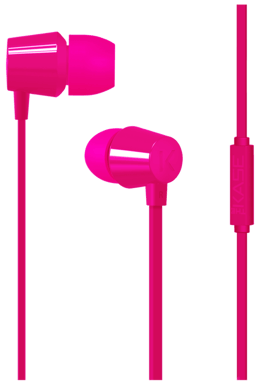 K Cuffie in-ear, rosa fucsia