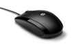 Ratón con cable HP X500 Negro Forma curvada que sigue la curva natural de la mano Para usuarios diestros y zurdos E5E76AA