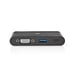 Nedis TCARF220BK station d'accueil USB 3.2 Gen 1 (3.1 Gen 1) Type-C Noir