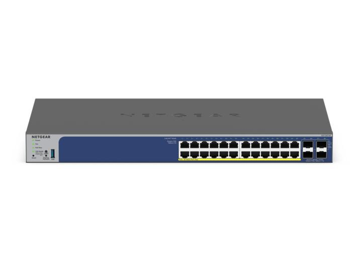 NETGEAR GS728TXP L2/L3 10G Ethernet (100/1000/10000) Connexion Ethernet, supportant l'alimentation via ce port (PoE) Noir - Neuf