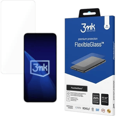 Protecteur d'écran hybride 3MK FlexibleGlass pour Samsung Galaxy S25 Edge transparent
