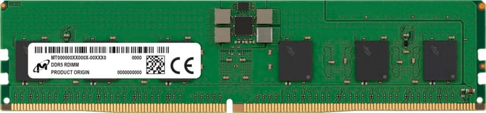 Micron MTC10F1084S1RC56BR módulo de memoria 16 GB 1 x 16 GB DDR5 288-pin DIMM ECC