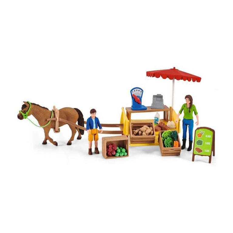 Étal mobile de la ferme SCHLEICH 42528 Farm World - vue 3
