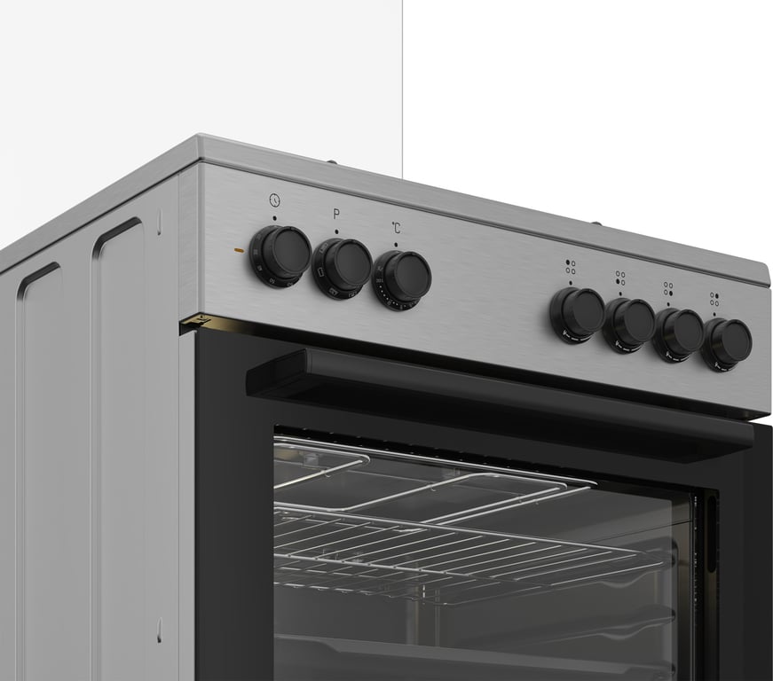 Cuisinière Beko FBE62120XD – 66L, 4 Brûleurs, Classe A - vue 4