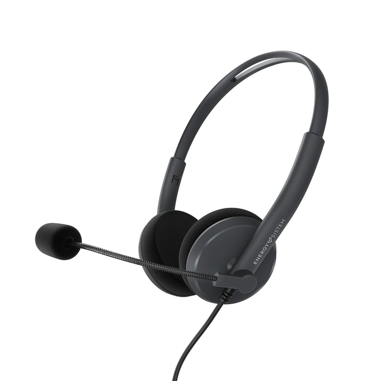 Energy Sistem Office 2 Casque Avec fil Arceau Bureau/Centre d'appels Anthracite - Neuf