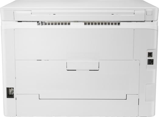 Stampante multifunzione HP Color LaserJet Pro M183fw, stampa, copia, scansione, fax, alimentatore automatico di documenti da 35 fogli; efficienza energetica; sicurezza migliorata; Wi-Fi a doppia banda