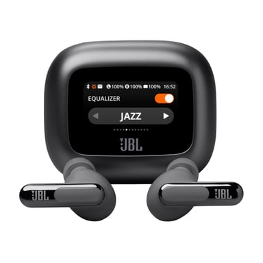 Live Beam 3 avec réduction de bruit - Ecouteurs sans fil Bluetooth JBL, Noir