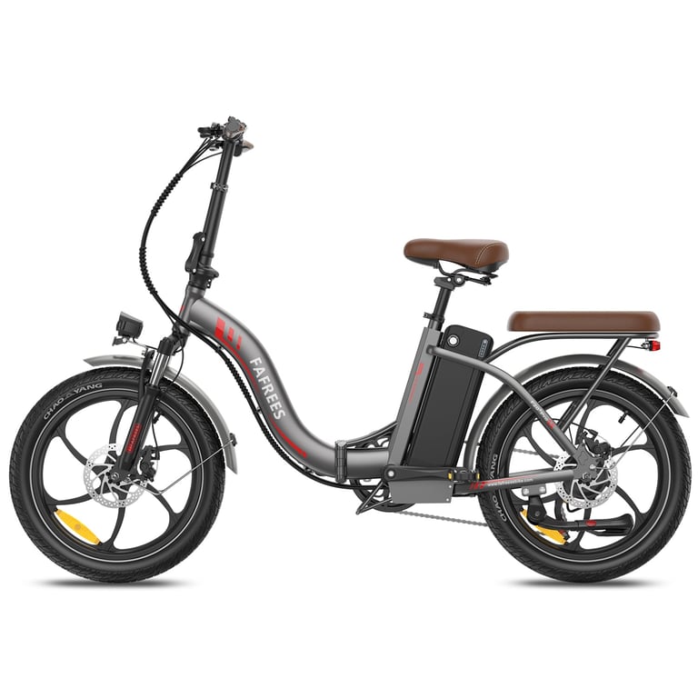 Vélo Électrique FAFREES F20+ Pro - Moteur 250W Batterie 36V22.5Ah Pneus De 20 Pouces Frein à Disque Mécanique - Gris - Neuf