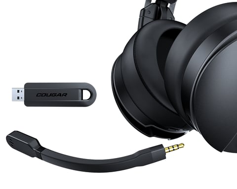 COUGAR Gaming 3HW50G53B.0001 Culla per cuffie wireless Play Nero