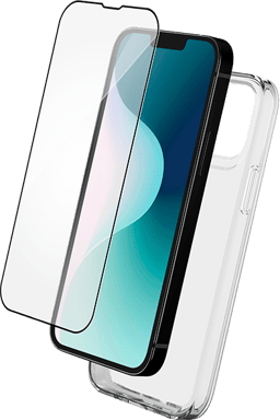 Pack 2 en 1 Coque iPhone 16 Pro Souple Transparente + Protège écran 2.5D + SmartFrame™ - Certifié GRS Bigben