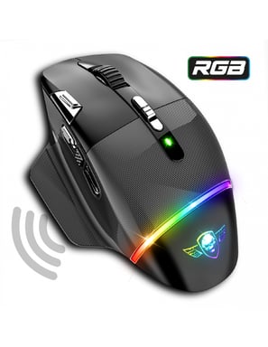 Spirit of Gamer XPERT-M800 souris Jouer Droitier RF Wireless + USB Type-C Optique 10000 DPI
