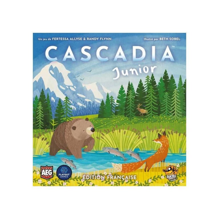 Jeu de société GOLIATH Cascadia Junior Jeu de stratégie enfant Dès 6 ans Multicolore - Neuf