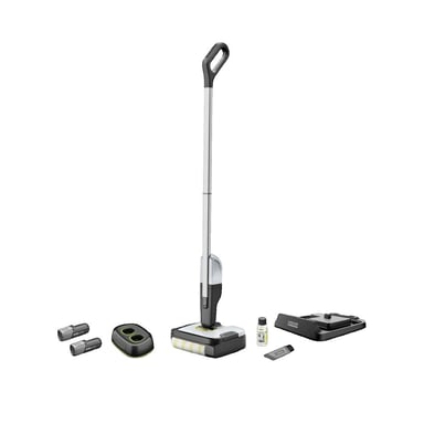 Mop électrique Kärcher FC 2-4 Batterie Set 2B Duo 2 batteries Gris/Noir