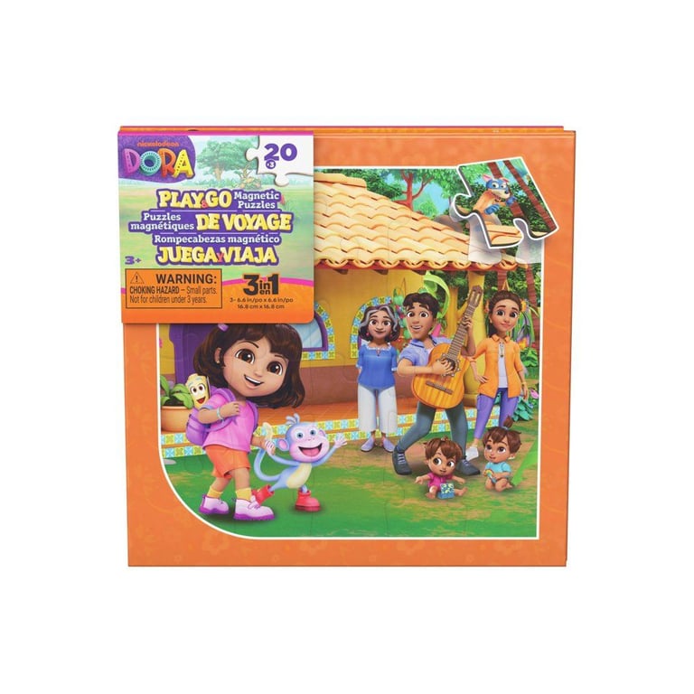 Spin Master Livre puzzle magnétique voyage 3 x 20 pcs 17 x 17 cm - vue 4