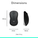 Logitech 920-008676 teclado Ratón incluido Universal RF inalámbrico AZERTY Francés Negro, Blanco