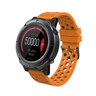 Denver SW-510ORANGE smartwatche e orologio sportivo 3,3 cm (1,3'') Touchscreen Nero GPS (satellite)