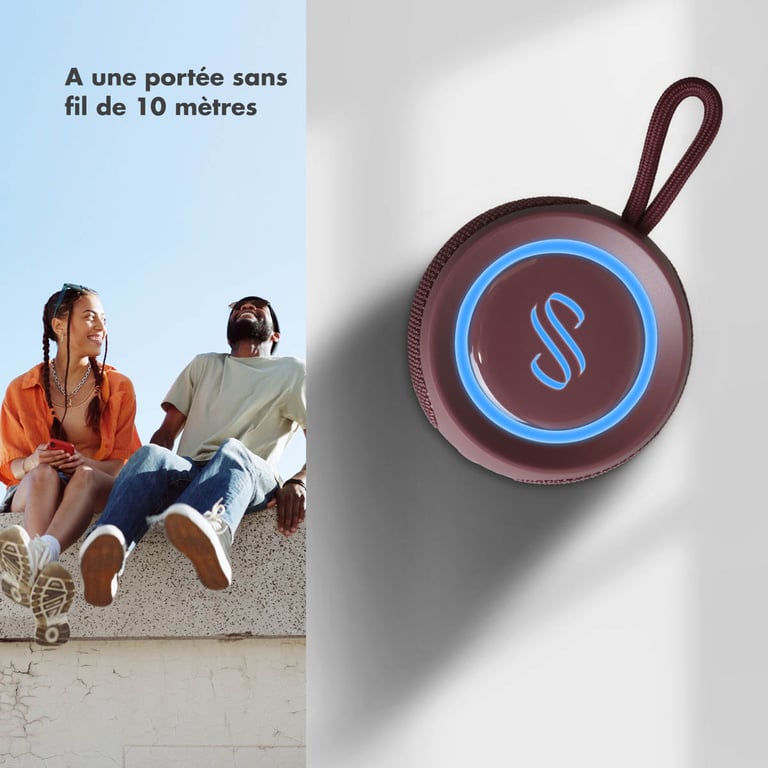 Selencia AquaPlay Enceinte Bluetooth Enceinte sans fil Étanche Neuf - vue 2
