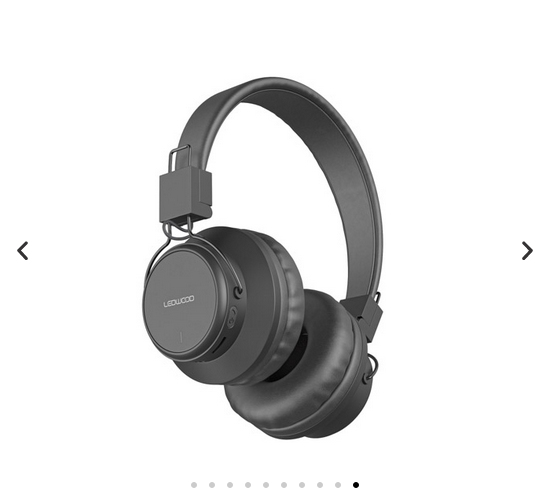 Casque LEDWOOD Happy Geek – Pack 3 en 1, Bluetooth 5.0, Enceinte Portable