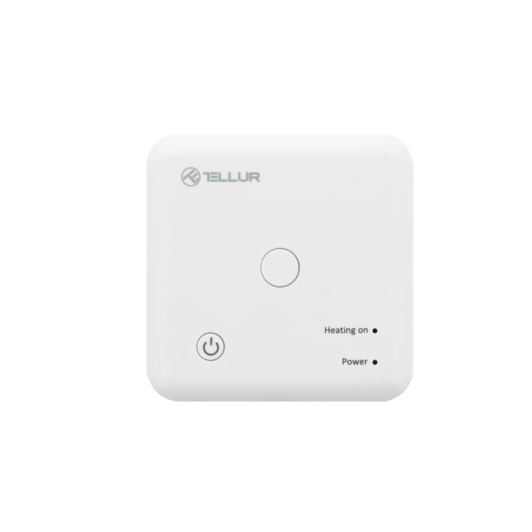 Termostato WiFi Tellur, calefacción central, blanco