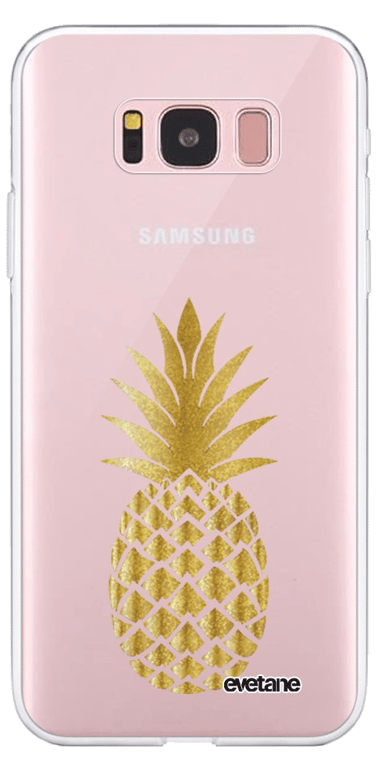 Evetane Coque compatible avec Samsung Galaxy S8 souple silicone solide ultra resistant fine protecti