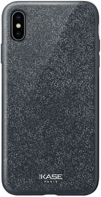 Coque slim pailletée étincelante pour Apple iPhone XS Max, Noir