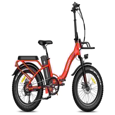 FAFREES F20 Max Bicicleta Eléctrica - 500W 1080WH Autonomía 110KM - Rojo