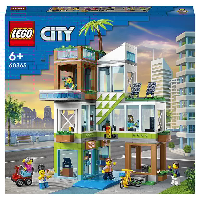 LEGO City 60365 'immeuble d'habitation - vue 2