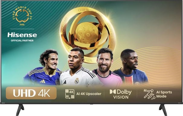 Hisense 65A69N Televisor 165,1 cm (65'') 4K Ultra HD Smart TV Wifi Negro 300 cd / m²