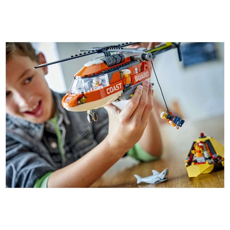 LEGO City Hélicoptère des Garde-Côtes 60503 - vue 5