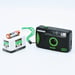 HARMAN Technology EZ-35 135 mm Fotocamera compatta a pellicola nera, verde