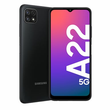 Galaxy A22 5G 64GB, Gris, Desbloqueado