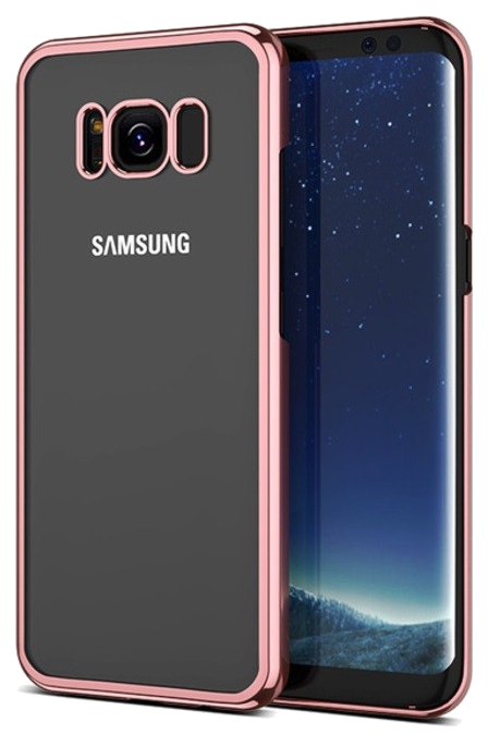 Coque Chrome Silicone SAMSUNG Galaxy S8 Plus (+) Contour Transparente Bumper Protection Gel Souple (