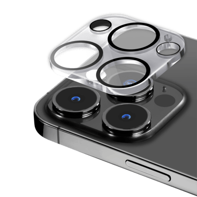 Protector de lente de cámara de cristal acrílico para Apple iPhone14 Pro/14 Pro Max, transparente