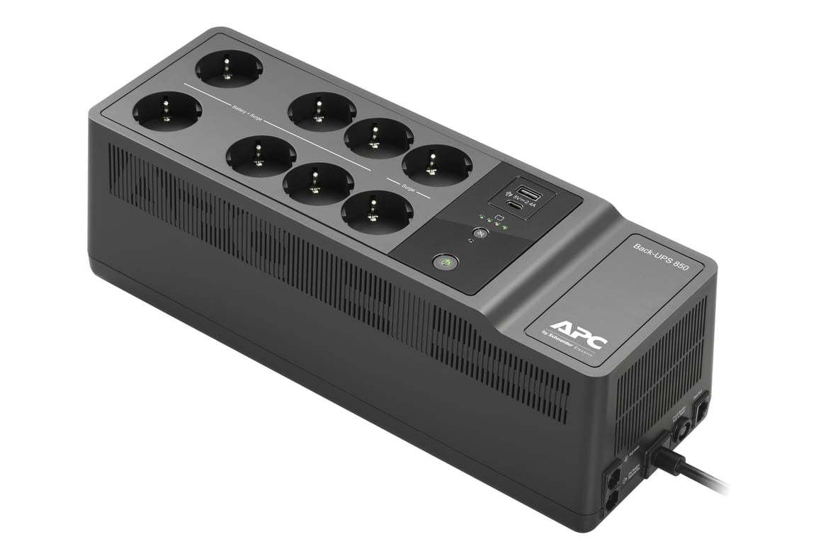 APC BE850G2 GR alimentation d'énergie non interruptible Veille 0 85 kVA 8 sortie CA - vue 3