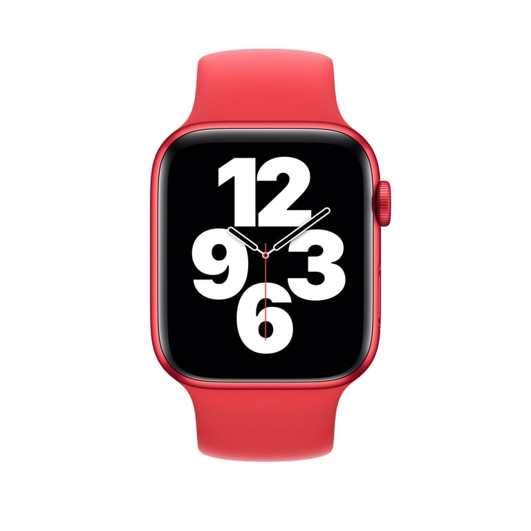 Bracelet Apple Watch 49mm Boucle unique en Silicone - vue 4