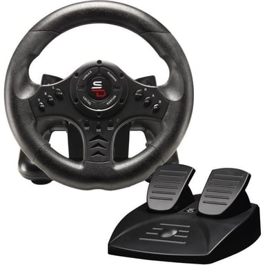 SUBSONIC - SV450 - Volante de carreras - Compatible con Xbox Series, Switch, PS4, Xbox One, PC (programable)