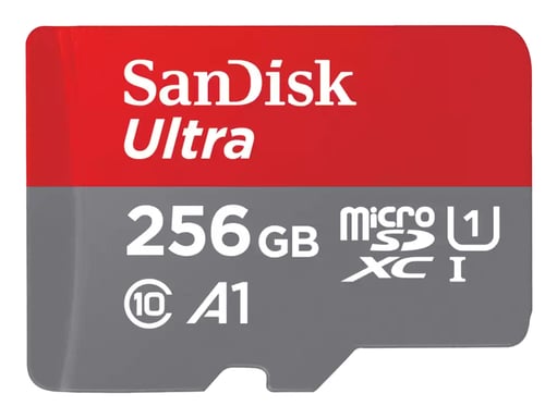 Sandisk Ultra 256 Go MicroSDXC UHS-I Classe 10 - vue 2
