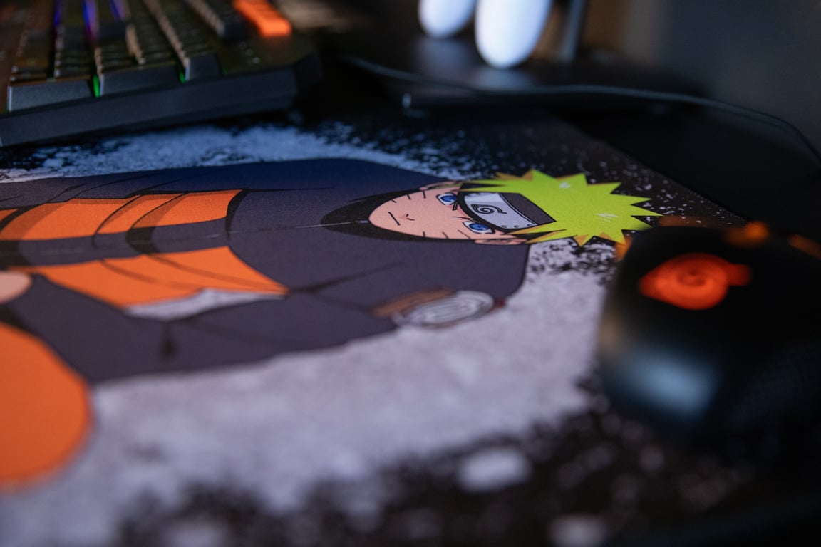 Konix Naruto Tapis de souris XXL noir - Neuf