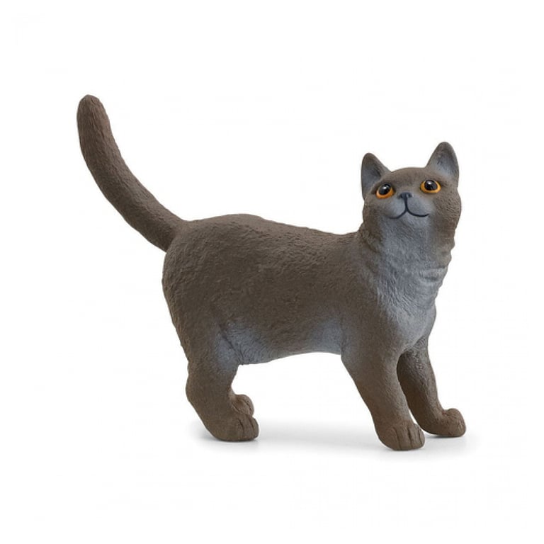 Figurine de Chat British Shorthair Schleich Adorable Compagnon en Plastique Neuf